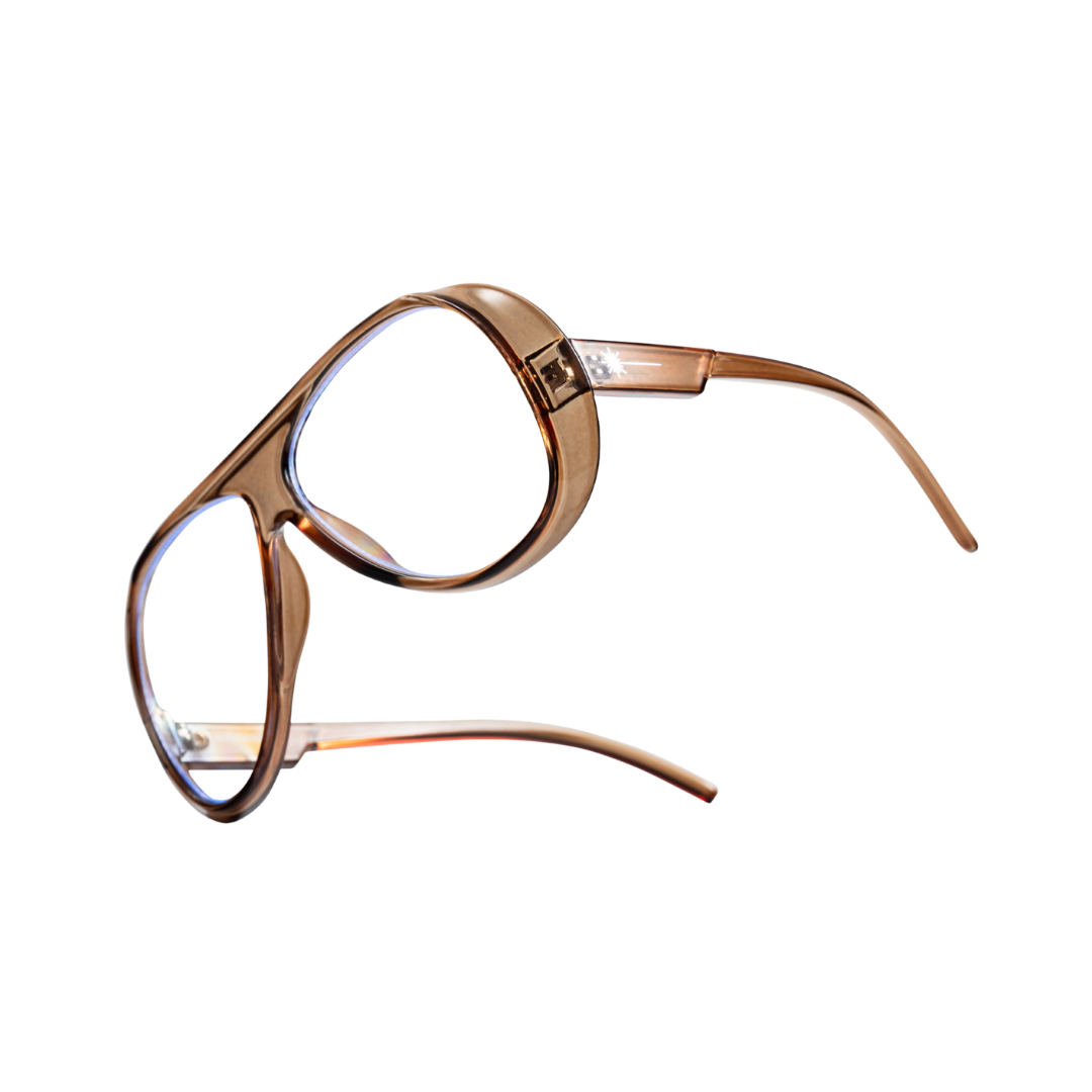 COGNAC AVIATOR SUNGLASSES