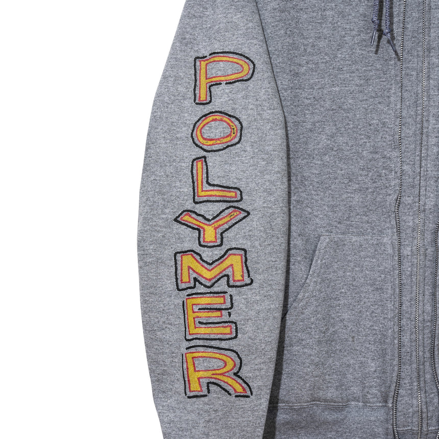 Grey Black Pioneer Hooded Sweatshirt