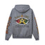 Grey Black Pioneer Hooded Sweatshirt
