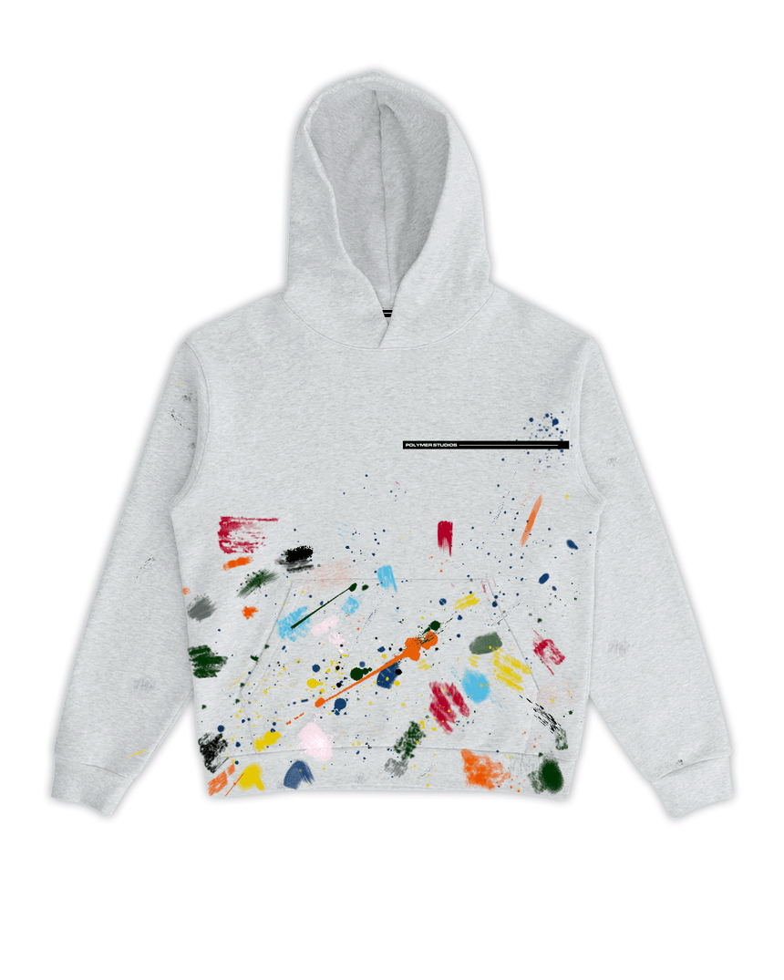 Grey Screen Printer's "Process" Hooded Sweatshirt