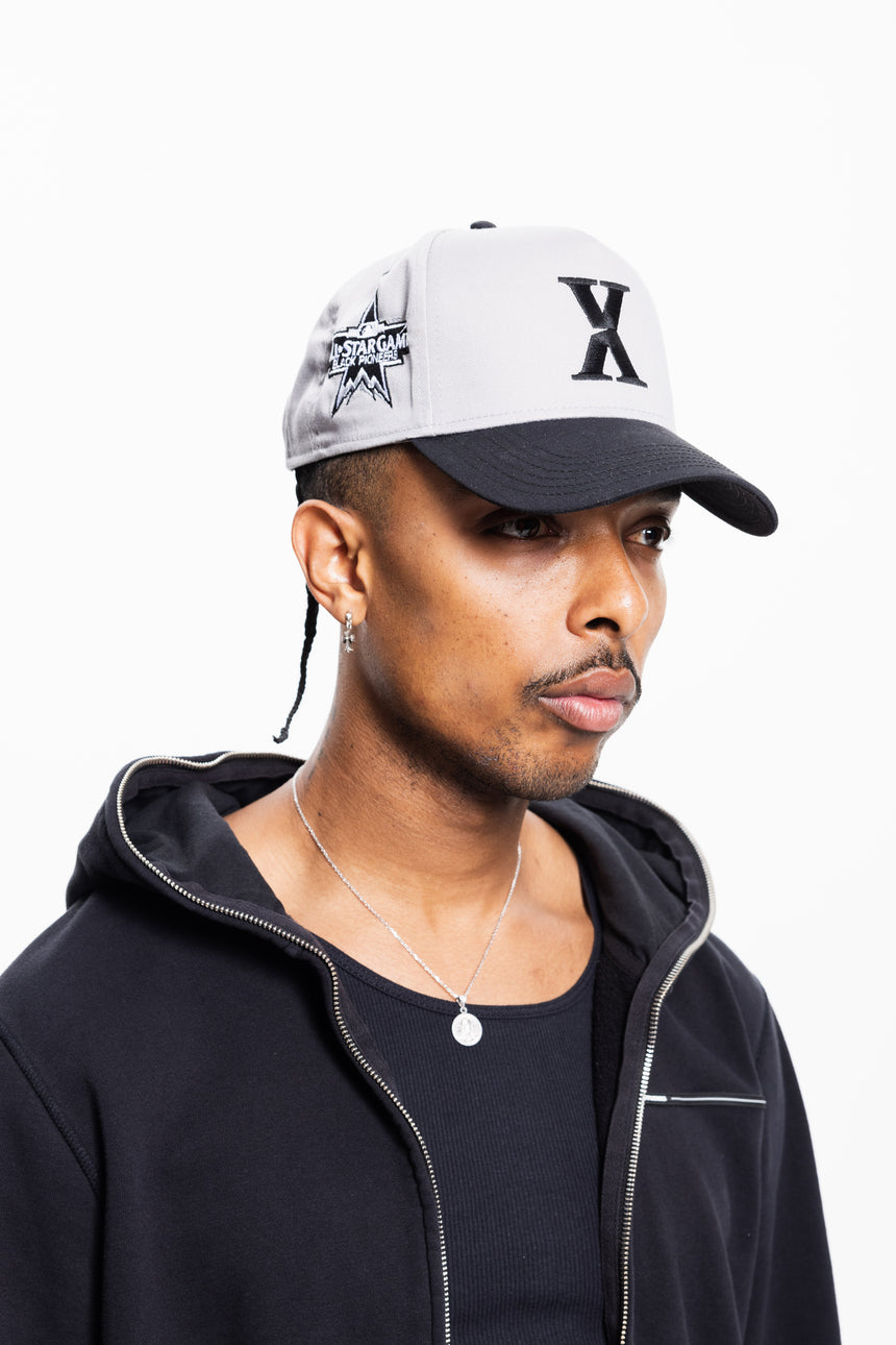Light Grey X-Intercept Hat