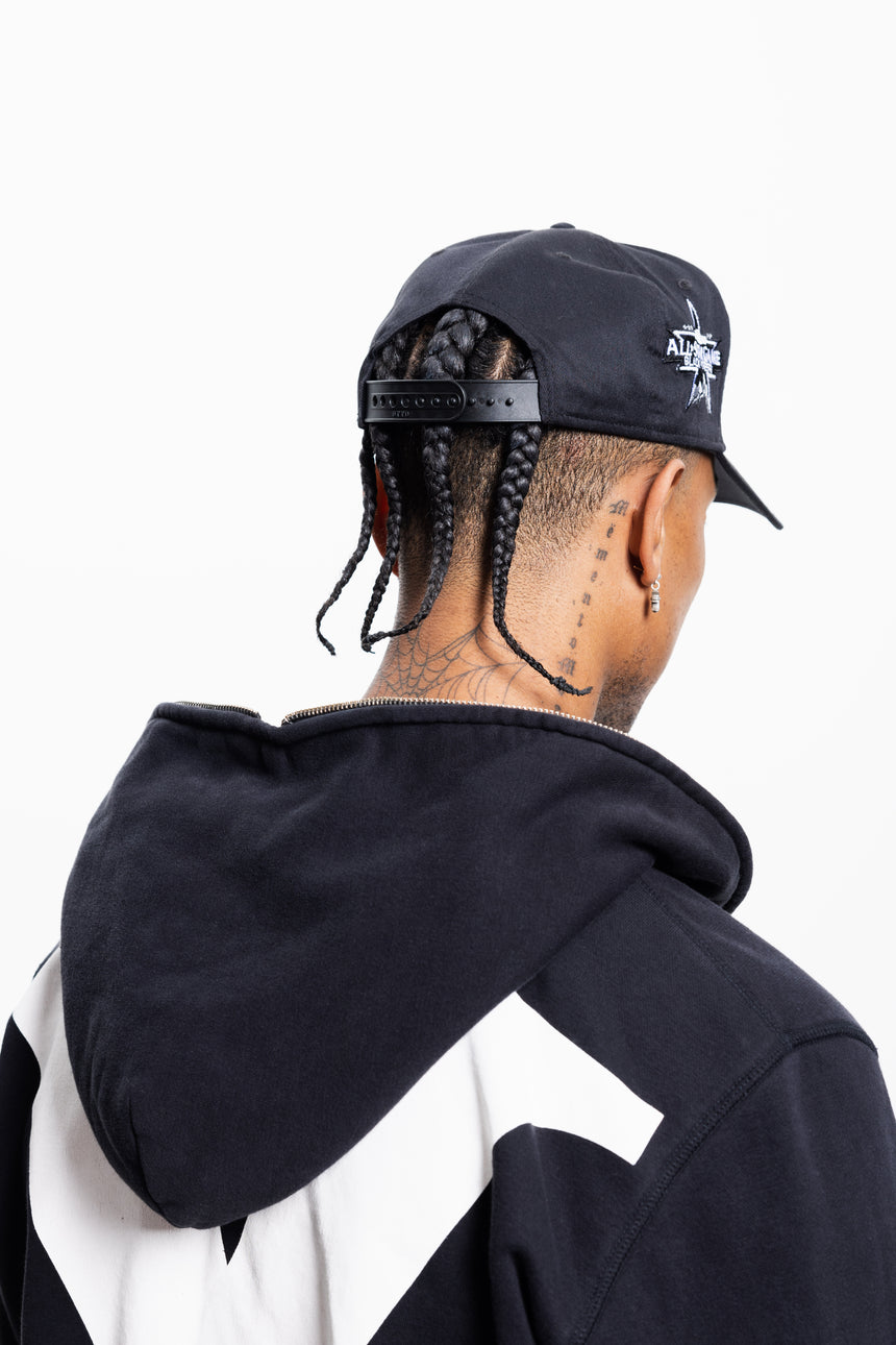 Black X-Intercept Hat