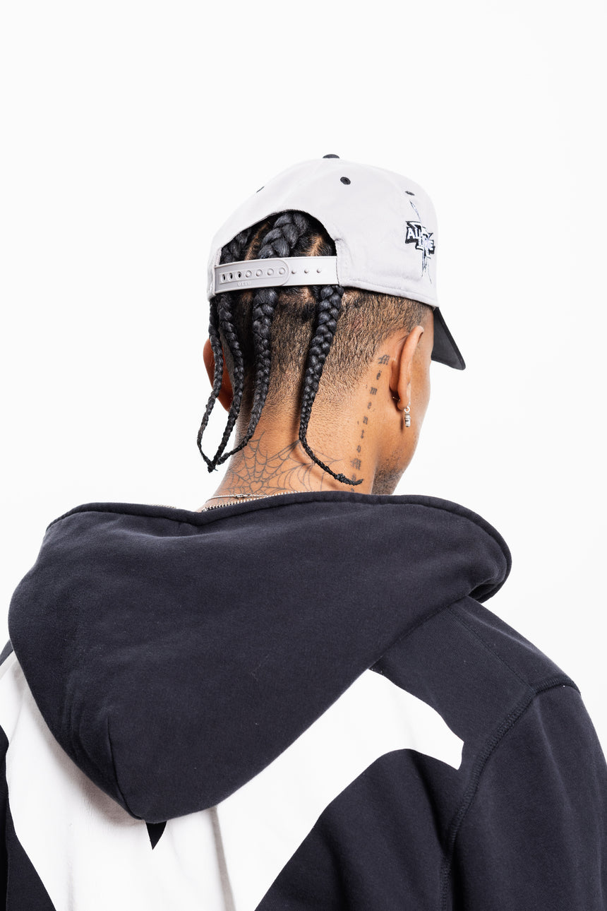 Light Grey X-Intercept Hat