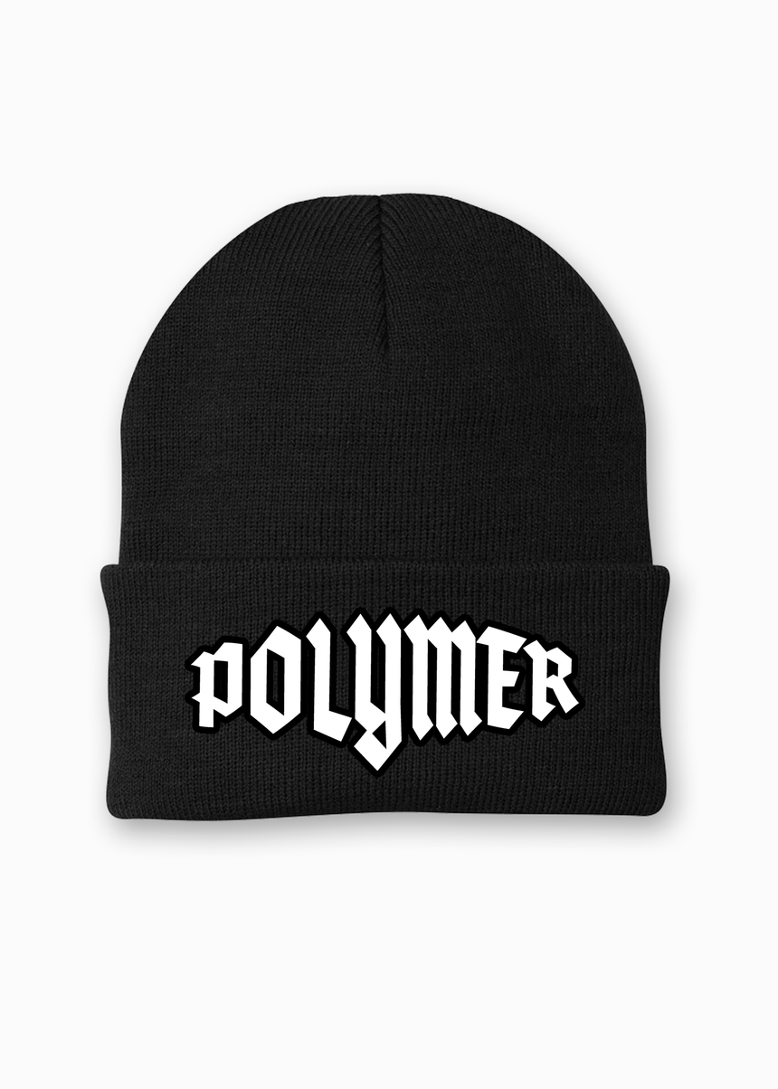 Black Logo Beanie